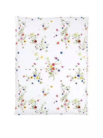 CHRISTIAN FISCHBACHER | Satin Deckenbezug FLEURS VOLANTES 140x200cm Wiesenblumen | 
